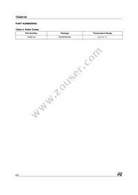 TDA8145 Datasheet Page 6