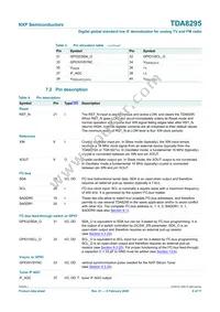 TDA8295HN/C1 Datasheet Page 8