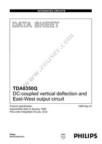 TDA8350Q/N6 Datasheet Cover
