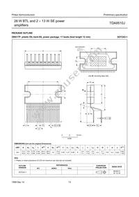 TDA8510J/N2 Datasheet Page 13