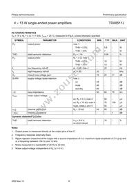 TDA8511J/N2 Datasheet Page 8