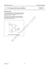 TDA8511J/N2 Datasheet Page 10