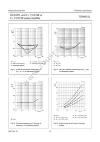 TDA8512J/N1 Datasheet Page 16