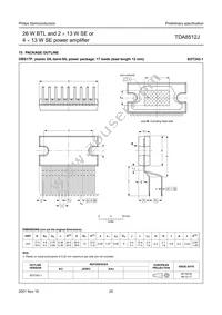 TDA8512J/N1 Datasheet Page 20