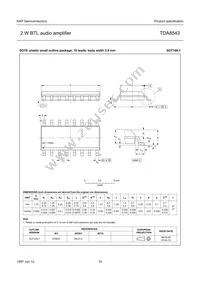 TDA8543T/N1 Datasheet Page 15