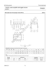 TDA8551T/N1 Datasheet Page 14