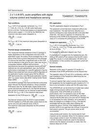 TDA8552T/N1 Datasheet Page 15