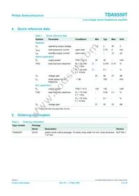 TDA8559T/N1 Datasheet Page 2