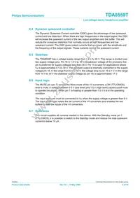 TDA8559T/N1 Datasheet Page 6