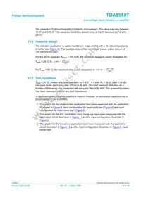 TDA8559T/N1 Datasheet Page 12