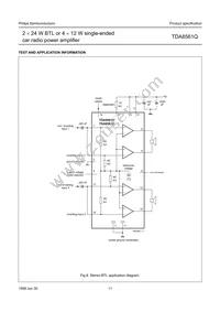 TDA8561Q/N3C Datasheet Page 11