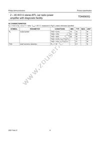 TDA8563Q/N2 Datasheet Page 9