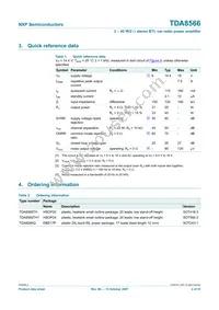 TDA8566TH/N2C Datasheet Page 2