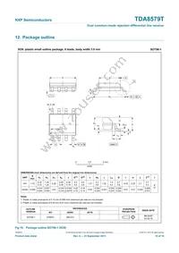 TDA8579T/N1 Datasheet Page 10