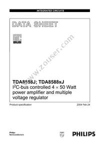 TDA8588J/N3 Datasheet Cover