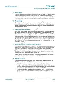 TDA8595TH/N2C Datasheet Page 7