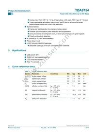 TDA8754HL/27/C1 Datasheet Page 2