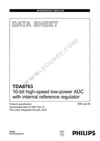 TDA8763M/4/C4,112 Cover