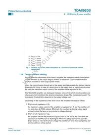 TDA8920BJ/N2 Datasheet Page 18