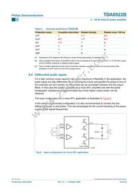 TDA8922BJ/N2 Datasheet Page 10