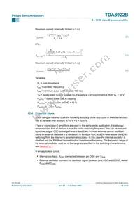 TDA8922BJ/N2 Datasheet Page 16