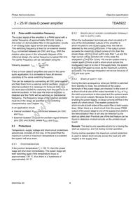 TDA8922TH/N1 Datasheet Page 9