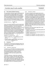 TDA8929T/N1 Datasheet Page 9