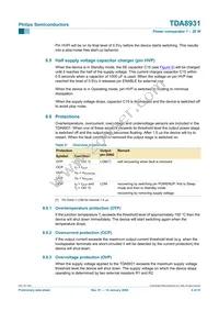 TDA8931T/N1 Datasheet Page 6