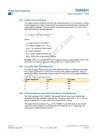 TDA8931T/N1 Datasheet Page 18