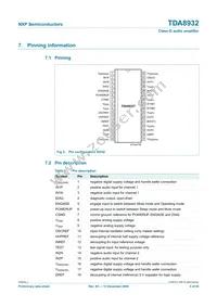 TDA8932T/N1 Datasheet Page 4