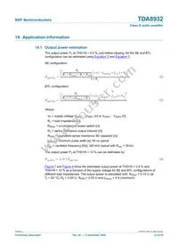 TDA8932T/N1 Datasheet Page 23