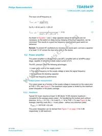 TDA8941P/N1 Datasheet Page 4