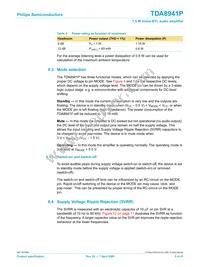 TDA8941P/N1 Datasheet Page 5