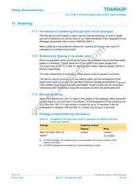 TDA8942P/N1 Datasheet Page 19