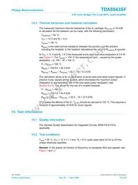 TDA8943SF/N1 Datasheet Page 14