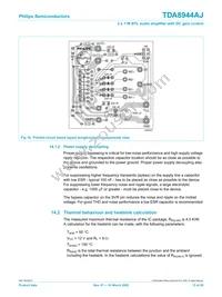 TDA8944AJ/N2 Datasheet Page 15