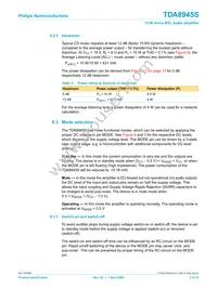 TDA8945S/N1 Datasheet Page 5