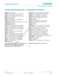 TDA8945S/N1 Datasheet Page 20