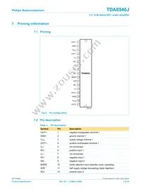 TDA8946J/N1 Datasheet Page 3