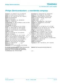 TDA8946J/N1 Datasheet Page 22