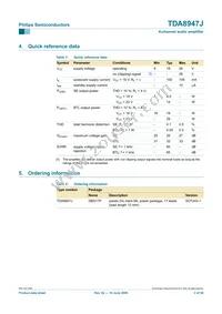 TDA8947J/N3 Datasheet Page 2