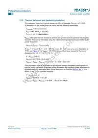 TDA8947J/N3 Datasheet Page 18