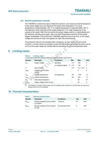 TDA8948J/N1 Datasheet Page 8