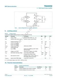 TDA8950J/N1 Datasheet Page 12