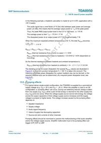 TDA8950J/N1 Datasheet Page 20