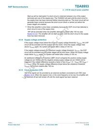 TDA8953TH/N1 Datasheet Page 12