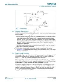 TDA8954TH/N1 Datasheet Page 13