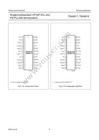 TDA9818T/V1 Datasheet Page 6