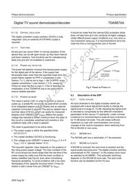 TDA9874AH/V2 Datasheet Page 11