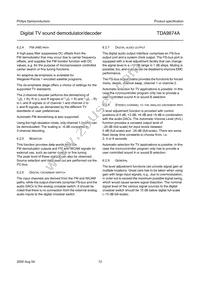 TDA9874AH/V2 Datasheet Page 12